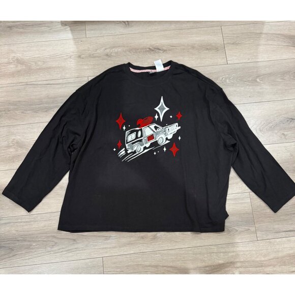 New Disney Shirt Adult 3XL Black Toy Story Pizza Planet Car Long Sleeve Parks - Picture 1 of 6